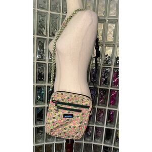 KAVU Floral Crossbody Bag with Adjustable Rope Strap